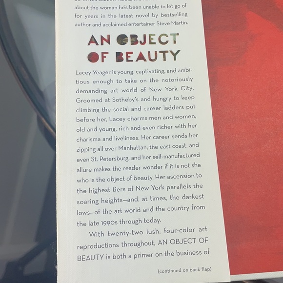 An Object of Beauty and Novel by Steve Martin - hard cover - Picture 4 of 9